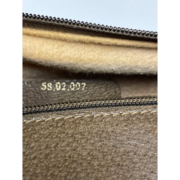 Vintage Gucci GG Supreme Boston Bag Sherry Line Handbag Logo PVC Leather - Picture 10 of 16